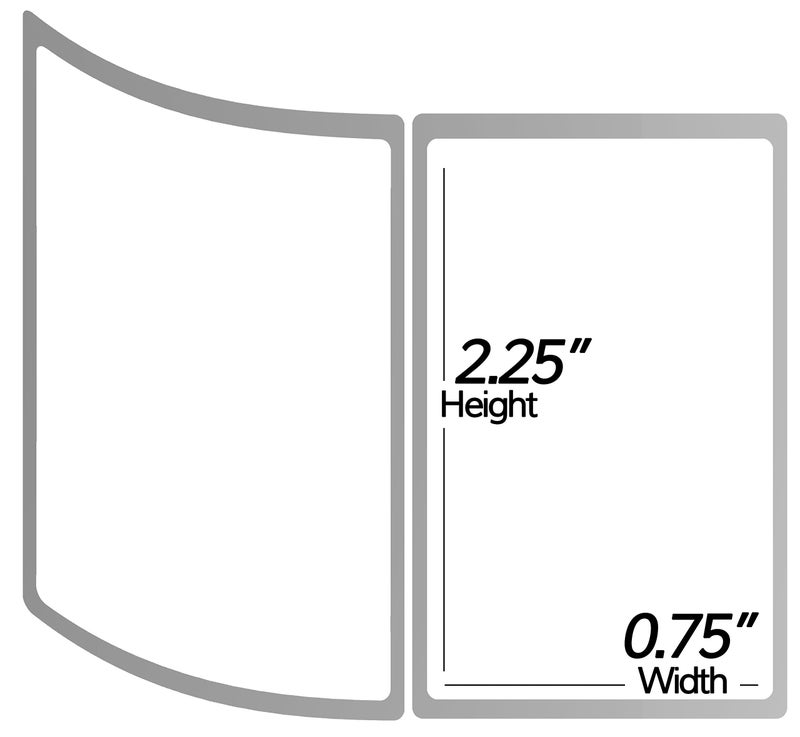 Sojitek 1700/Roll, 17000 Labels = 10 Rolls - 2.25" x 0.75" Direct Thermal Labels for Zebra & Rollo Desktop Printers and More â€“ 1â€ Core, Permanent Adhesive & Perforated - Image 4
